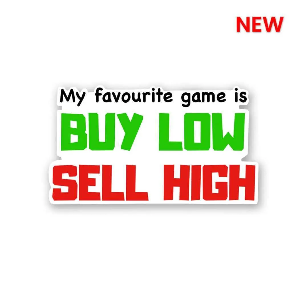 Buy Low Sell High Sticker 1