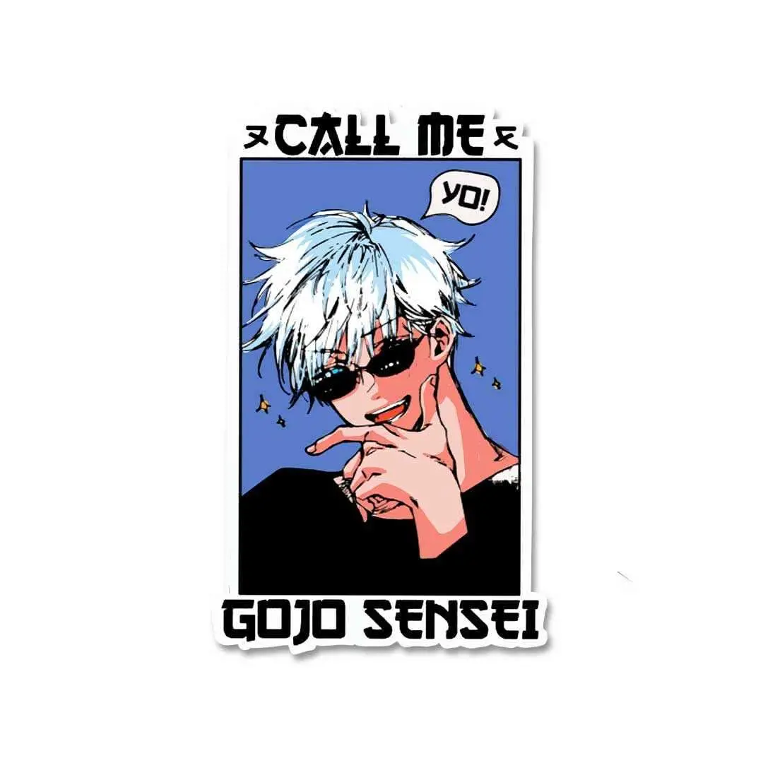 Call Me Gojo Sensei Sticker 2