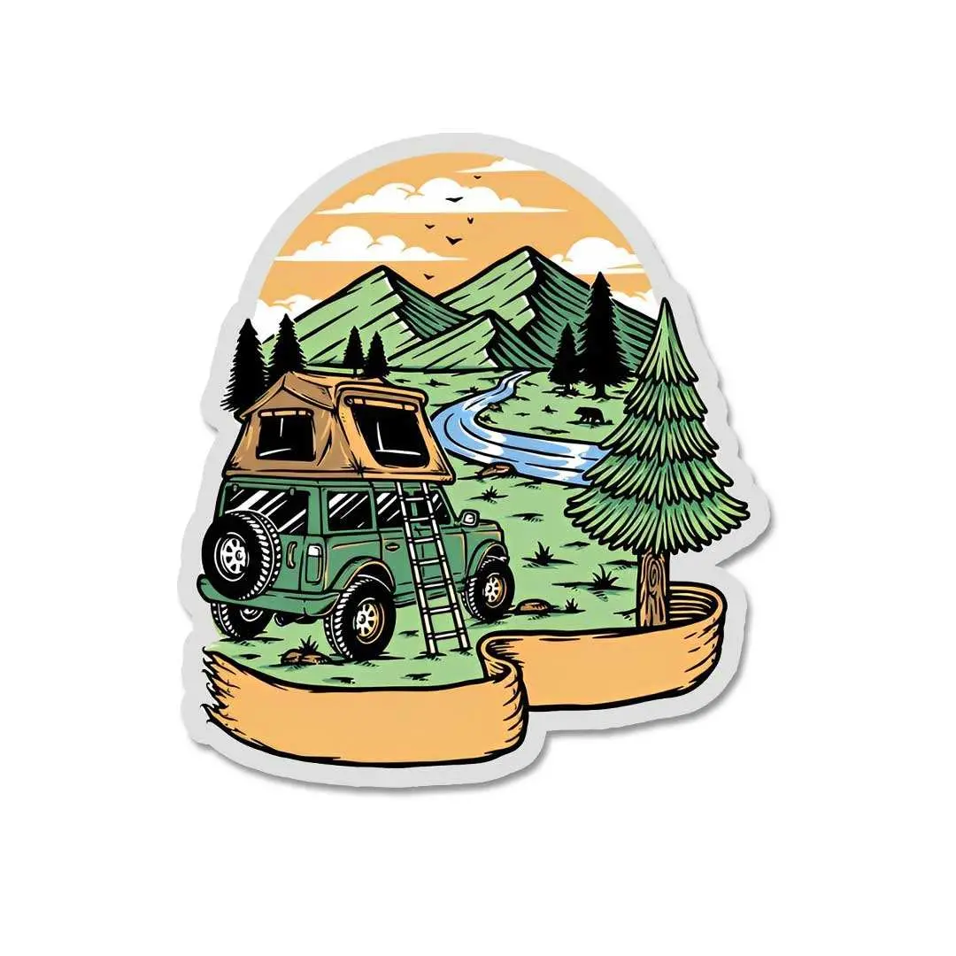 Camp For Peace Sticker 1