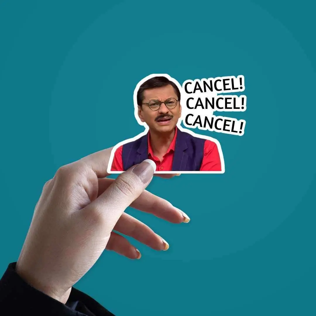 Cancel! Cancel! Cancel! Sticker 2