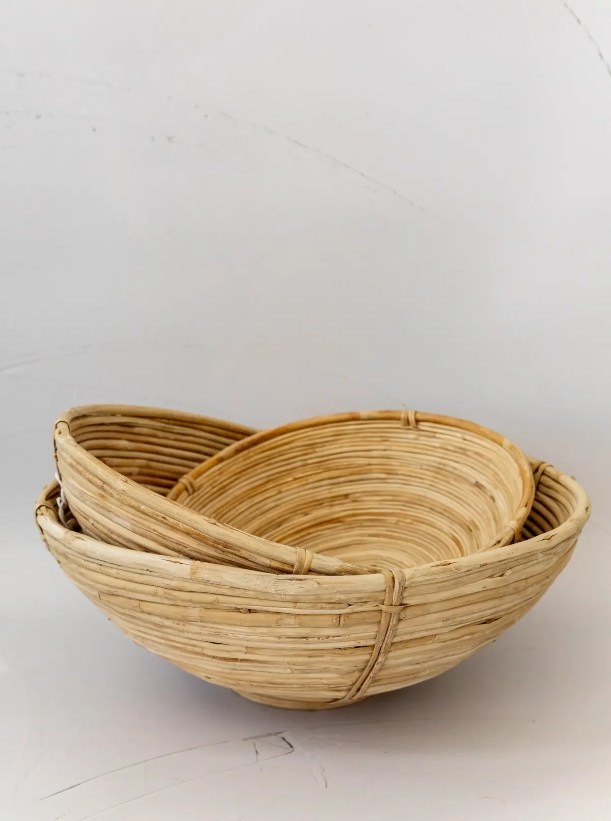 Cane Dough Bowl | Set Of 3 1