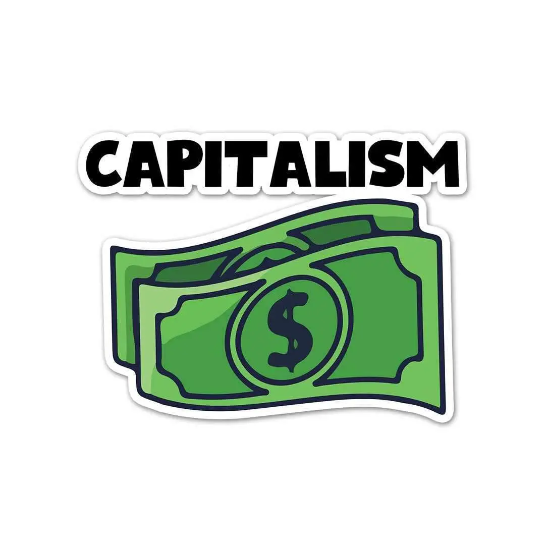 Capitalism Sticker 2