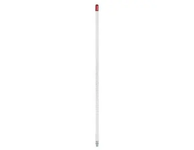 Cb Antenna Kit - Firestik Kw-3 White Dual Antenna Rg59u Cophase Coax & Brackets Combo 2
