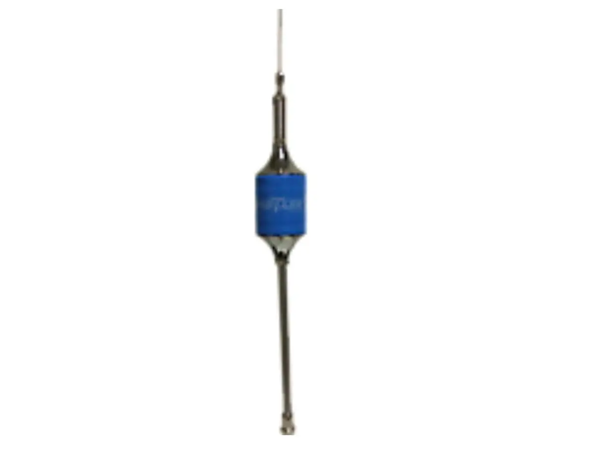 Cb Antenna Kit - Hustler Scb-S Blue Dual Antenna Rg59u Cophase Coax & Brackets Combo 2