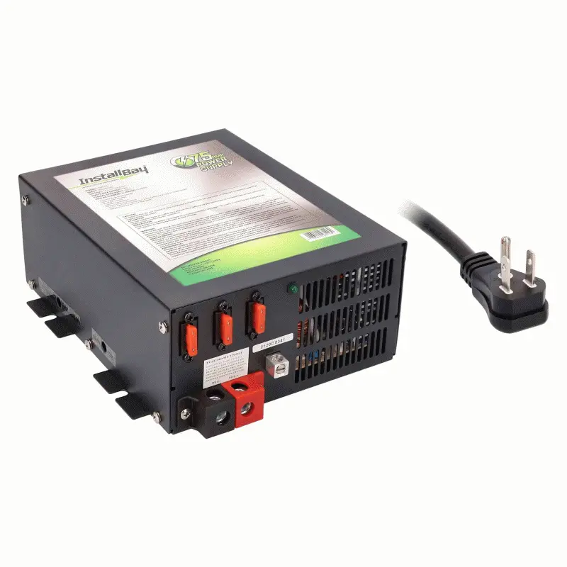 Cb Power Supply - Metra Install Bay Ibps75 75 Amp Power Supply W/ 4 Stage Smart Charger 1
