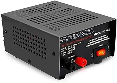 Cb Power Supply - Pyramid Ps7kx 5 Amp Bench Power Supply 1