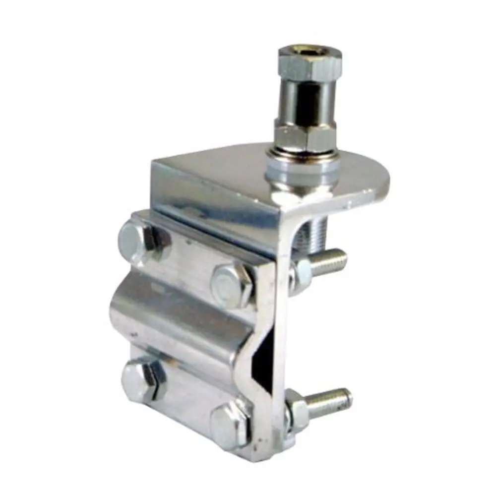 Cb Radio Accessories - 3 Way Aluminum Mirror Mount Bracket W/ So-239 Stud 1