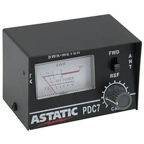 Cb Radio Accessories - Astatic Pdc7 Cb Radio Test Meter 1