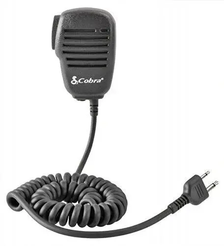 Cb Radio Accessories - Cobra Pmr-Sm Lapel Microphone Shoulder Speaker 1