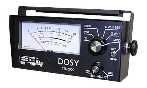 Cb Radio Accessories - Dosy Tr2000 Mobile Power & Swr Meter 2000 Watts 1