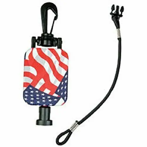 Cb Radio Accessories - Gear Keeper Rt2-4212 Heavy Duty Stars And Stripes Mic Keeper 1