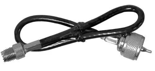 Cb Radio Accessories - Procomm 1Sh-Fmpl 12" Male Pl259 To Mini Uhf Female Adapter 1