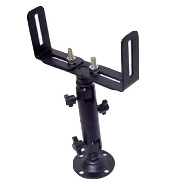 Cb Radio Accessories - Workman C526ped Heavy Duty 6" Pedestal Mount With Mounting Bracket, Adjustable From 5In To 8 5/8In Wide W/ Quick Release 1