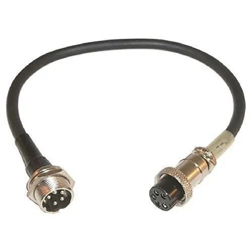 Cb Radio Accessories - Workman Cp5 10" Cb Radio Mic Extension 5-Pin Female Mic To 5-Pin Male Jack 1