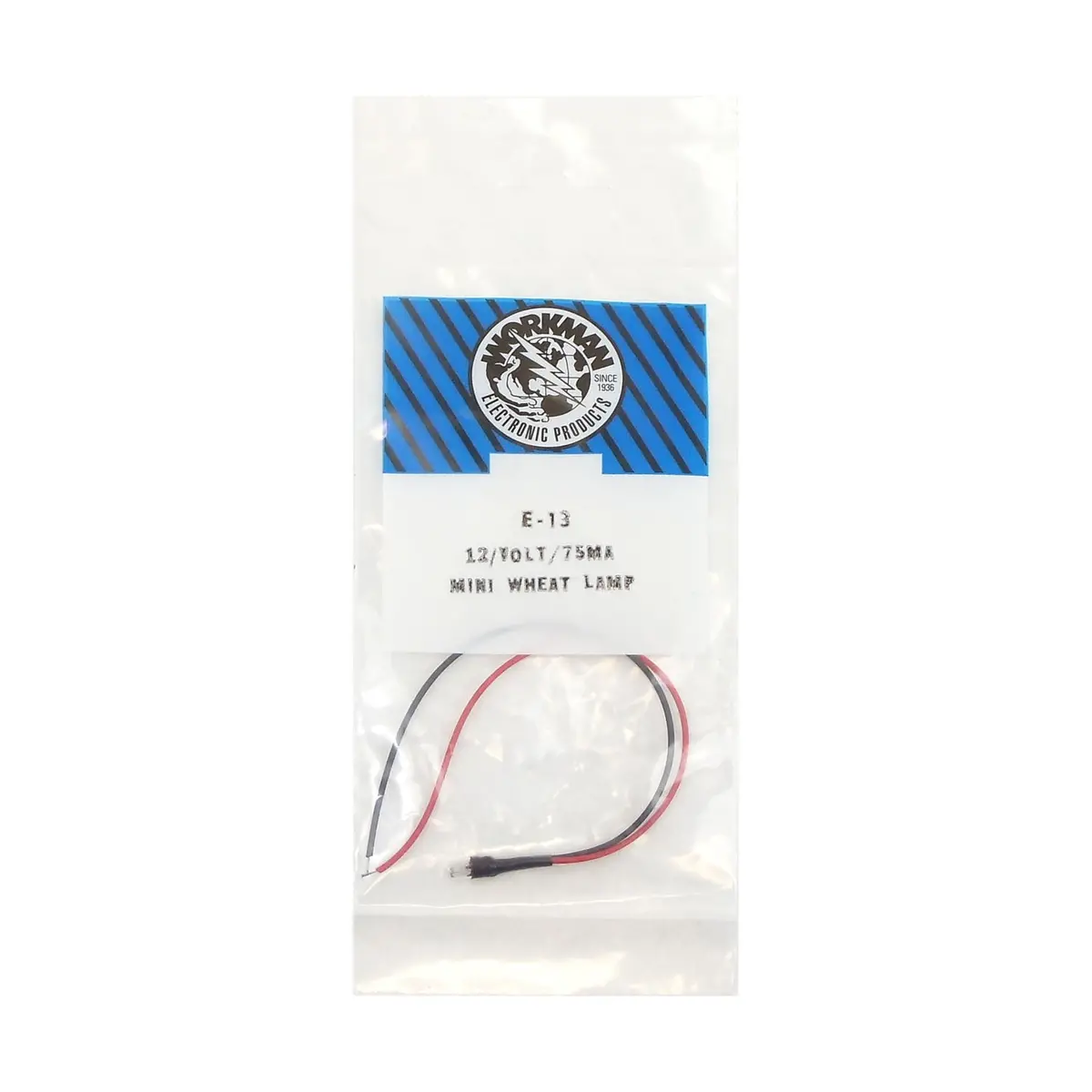 Cb Radio Accessories - Workman E13 12V Dc 5Mm Grain Of Wheat Meter Light Lamp Bulb Cb Radio Leads 1