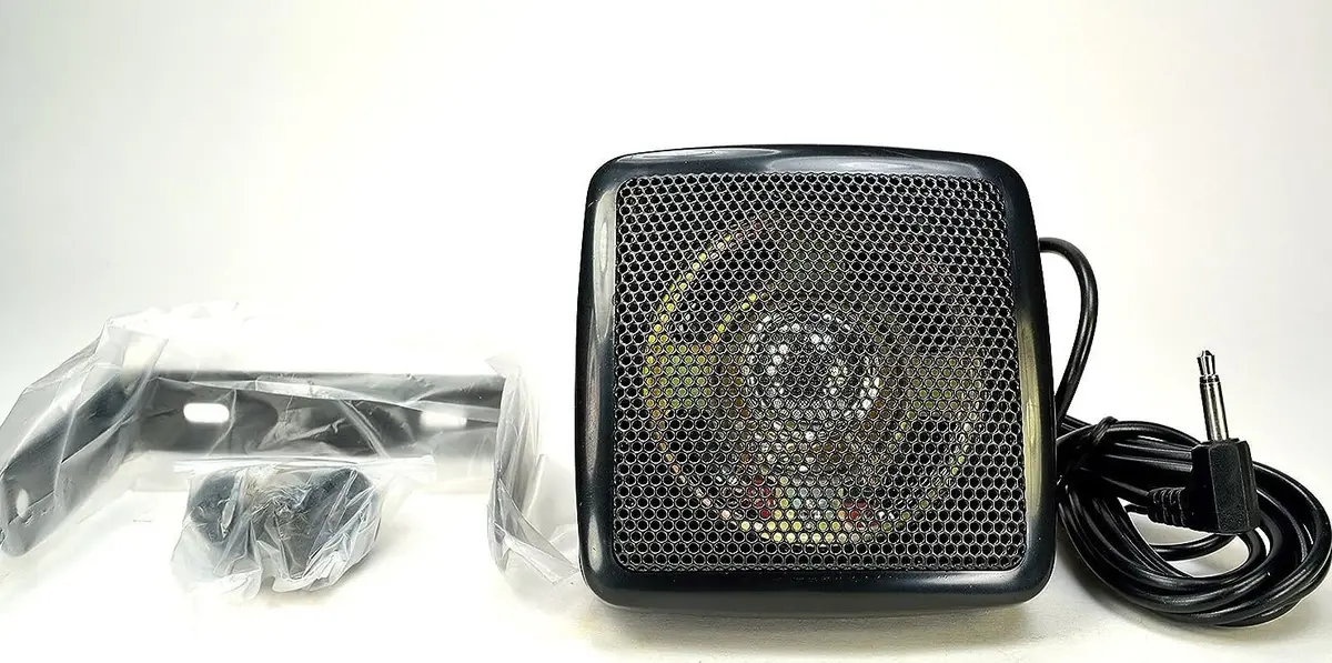 Cb Radio Accessories - Workman K8 Wedge Style External Cb Speaker With Bracket 1