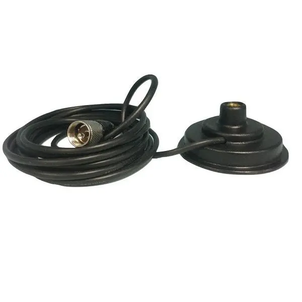 Cb Radio Accessories - Workman Pm3b 3" Magnet Antenna Mount With 3/8" X 24 Thread 1