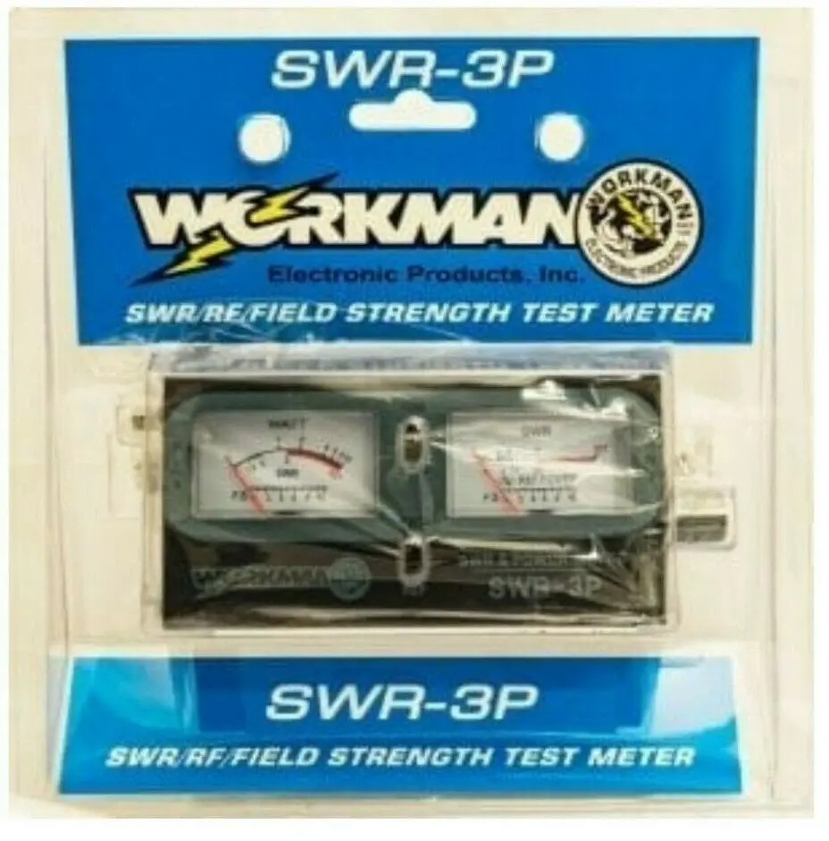 Cb Radio Accessories - Workman Swr-3P Swr/Rf Field Strength Cb Radio Antenna Dual Test Meter 1