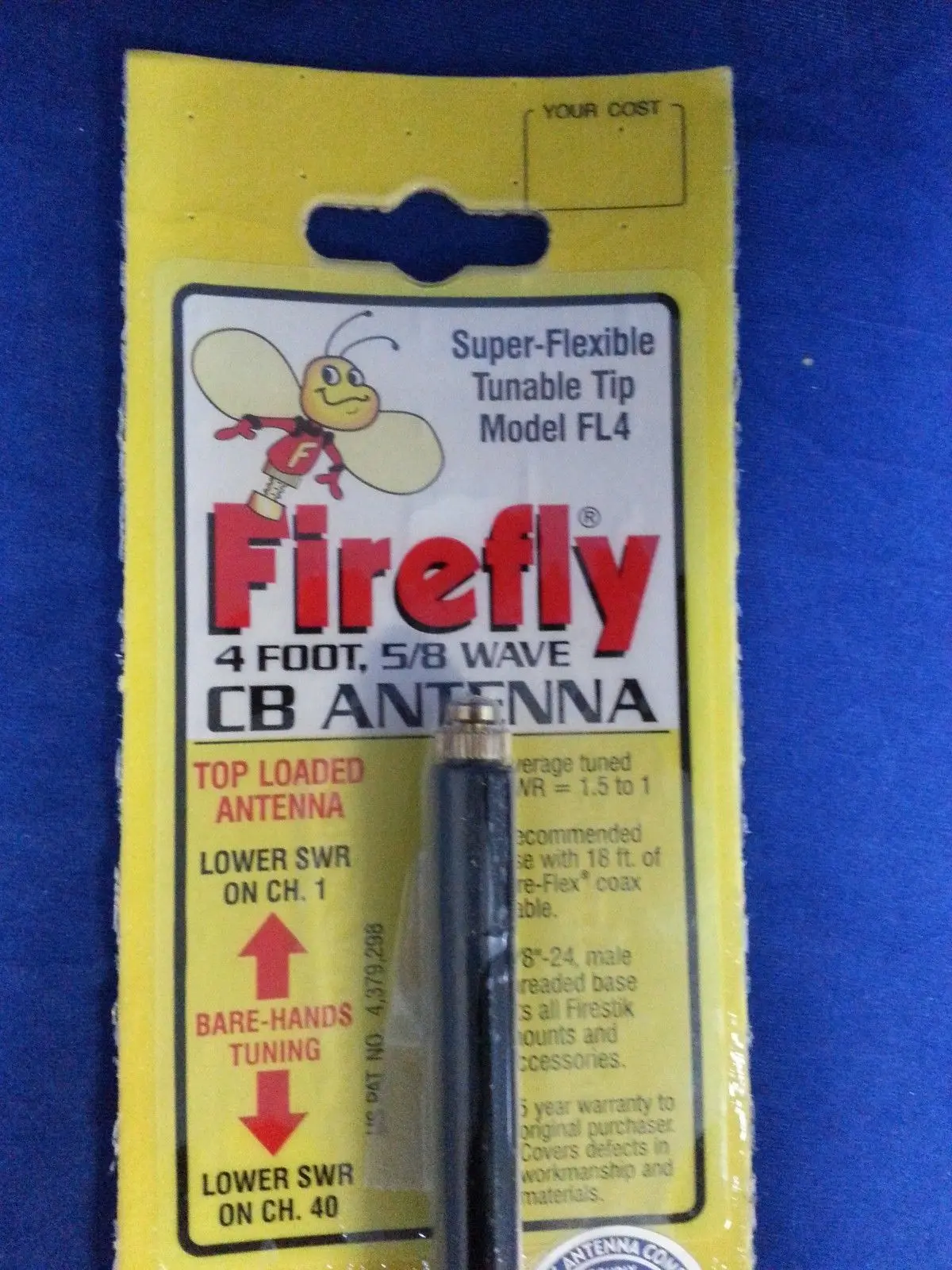 Cb Radio Antenna - Firestik Firefly Flexible Fiberglass 1