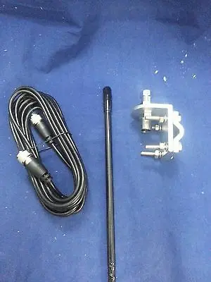 Cb Radio Antenna Kit: Aries 10822 Single 4` 500 Watt  W/Mirror Mount And Cable 1