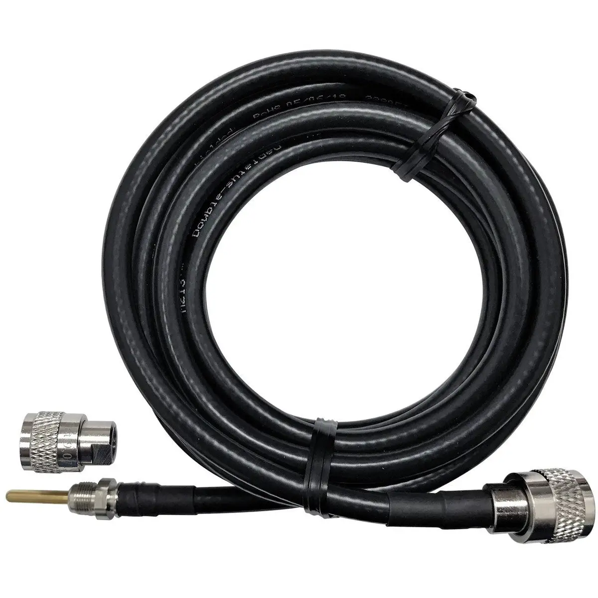 Cb Radio Coax Cable - Procomm 100 Foot M213 Mini Rg213 Quantum-Flex Double Shielded Coax 1