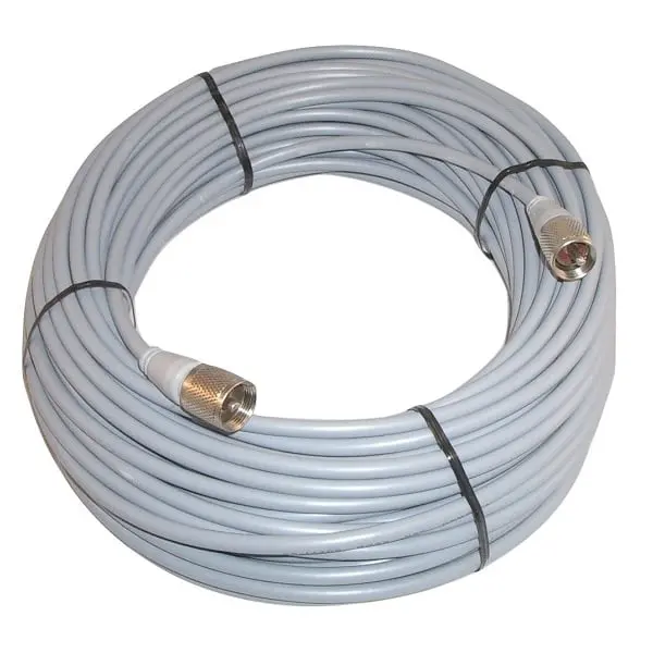 Cb Radio Coax Cable - Workman 8X-100-Pl-Pl 100 Ft Cb Radio / Ham Antenna Coax Cable W/ Molded Ends 1