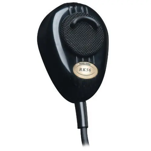 Cb Radio Microphone - Roadking Black 4-Pin Dynamic Microphone 2