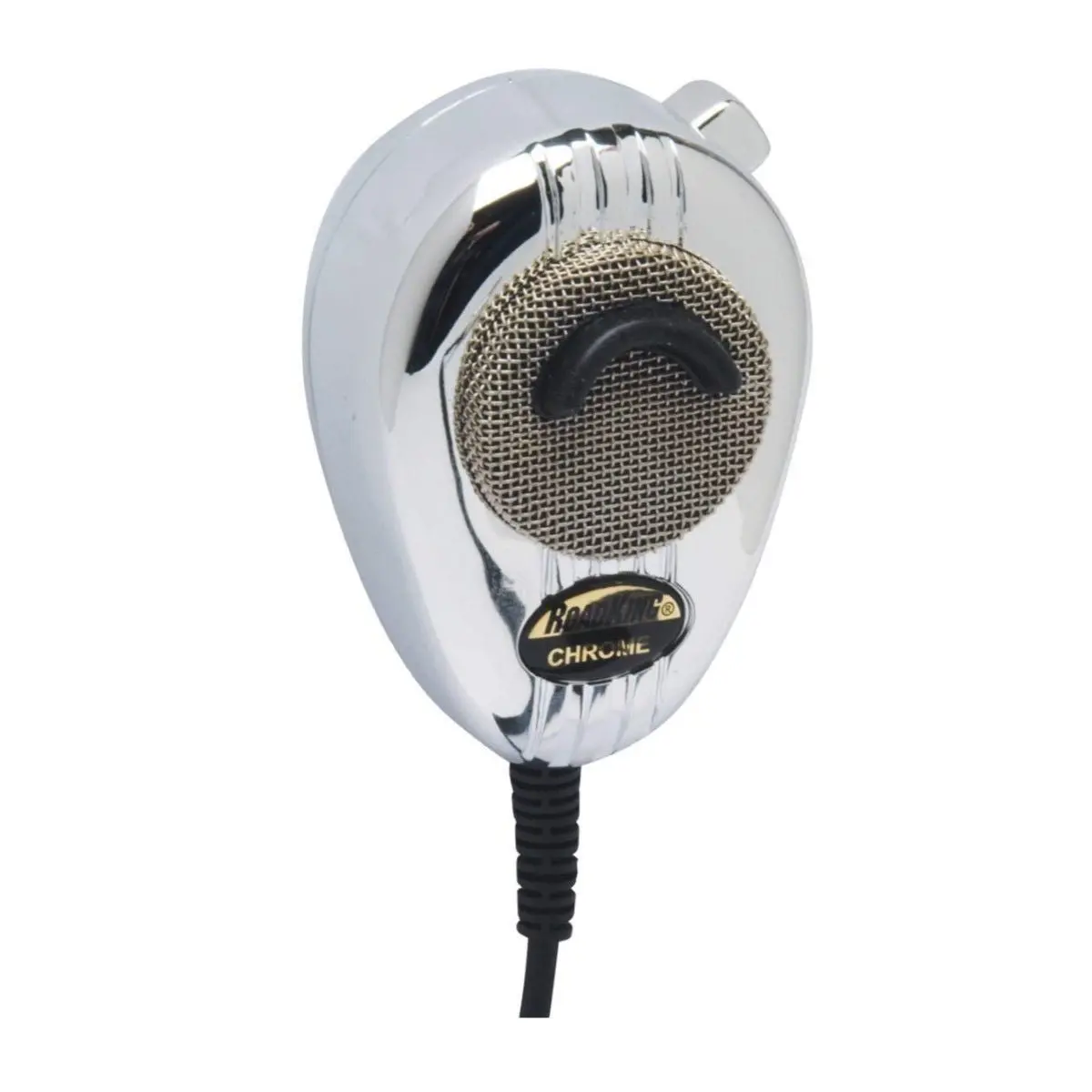 Cb Radio Microphone - Roadking Chrome Dynamic Microphone Rk56chss 1