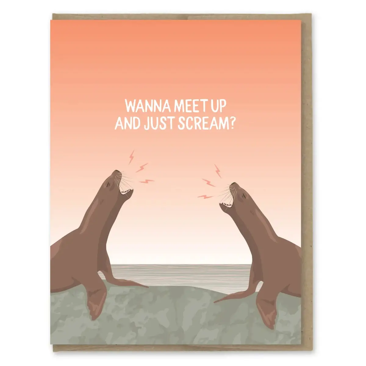 Just Scream Card 1