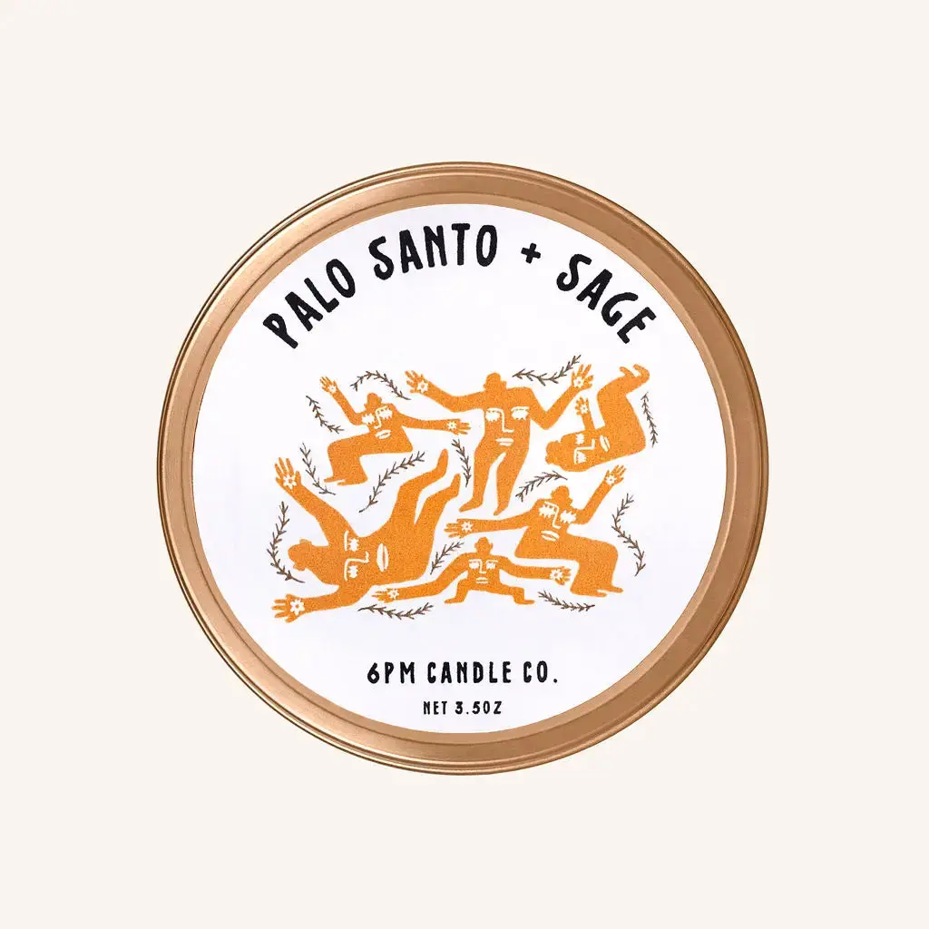 Palo Santo + Sage - Travel Candle 1