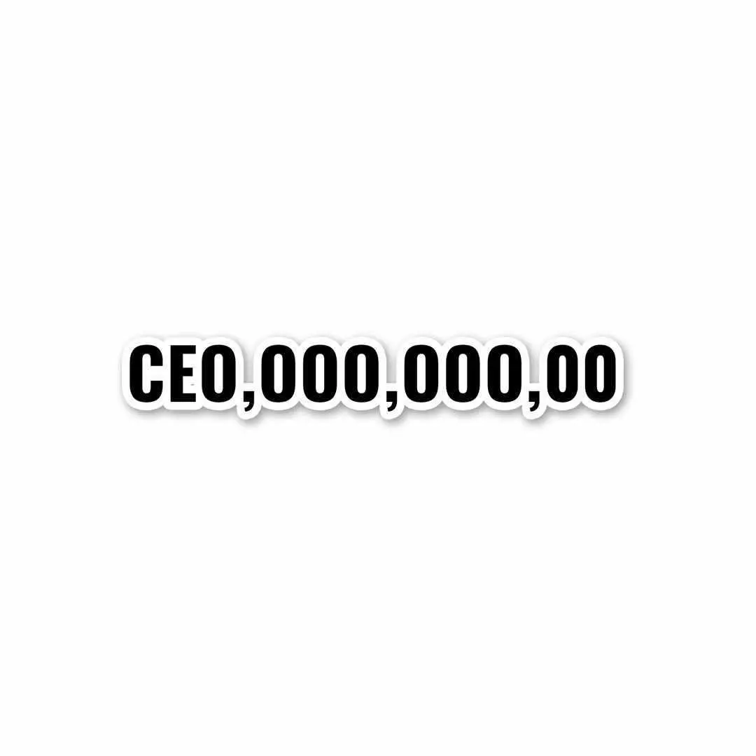 Ceo,000,000,00 Sticker 1