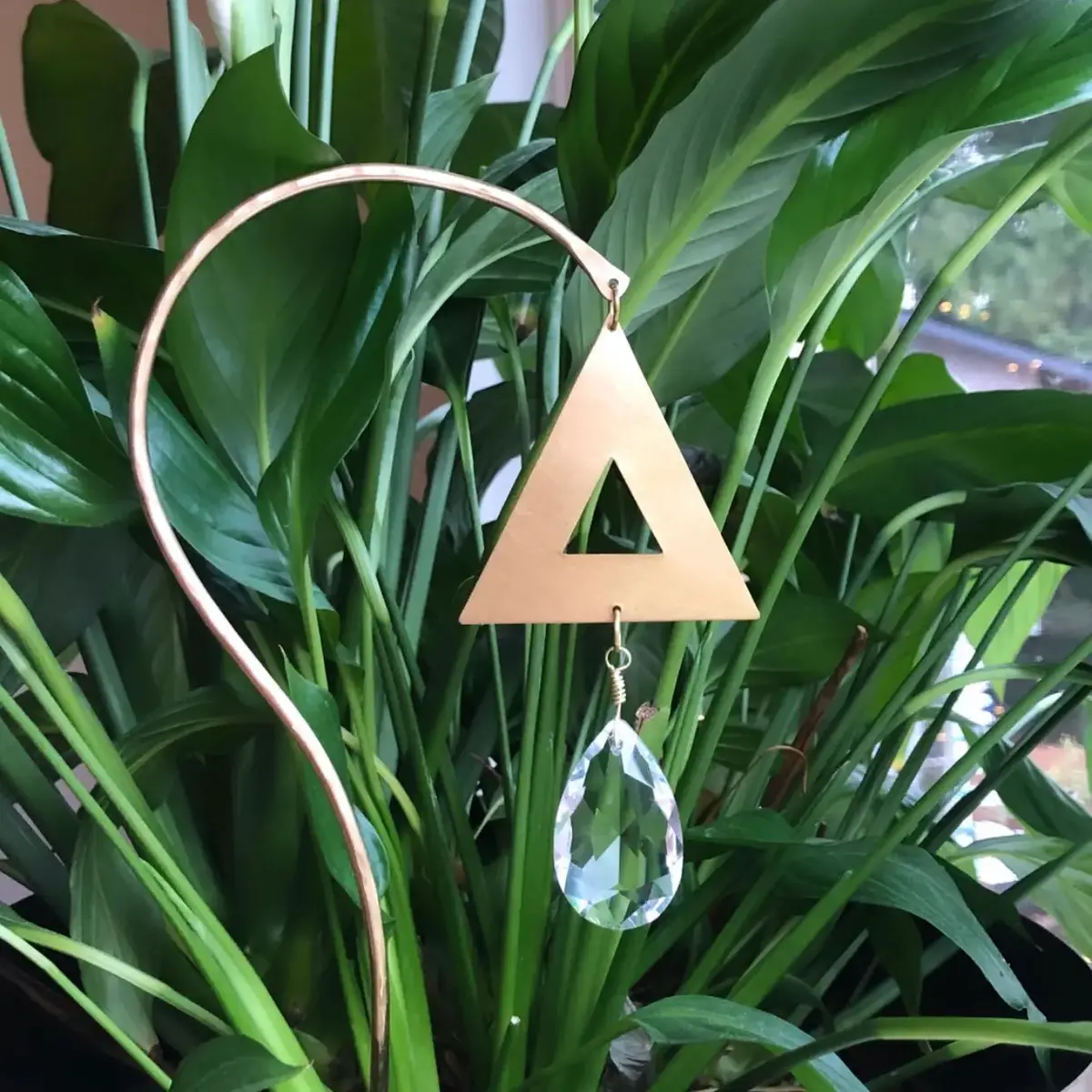 Plant Stick Suncatcher - Trinity 1