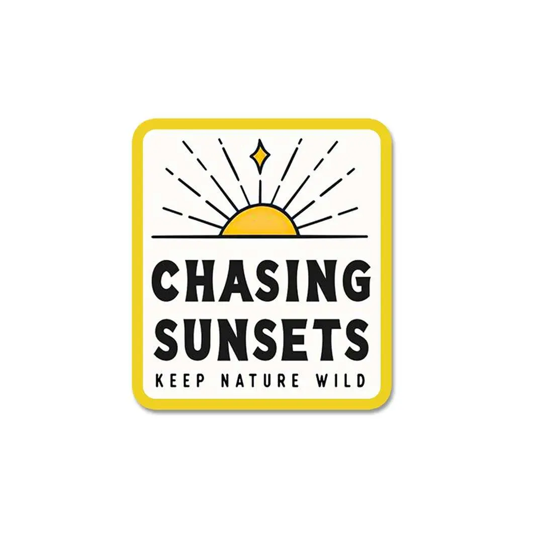 Chasing Sunset Sticker 1