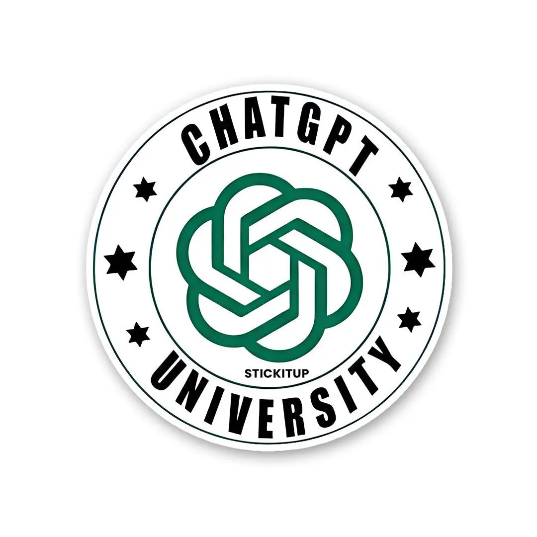 Chatgpt University Sticker 1