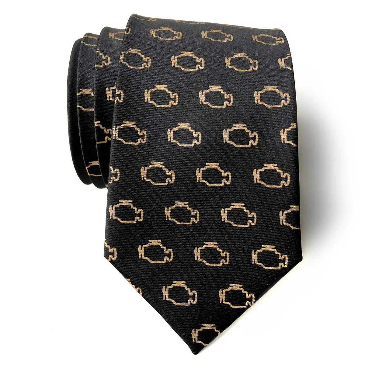 Check Engine Light Necktie, Malfunction Indicator Lamp Tie 5