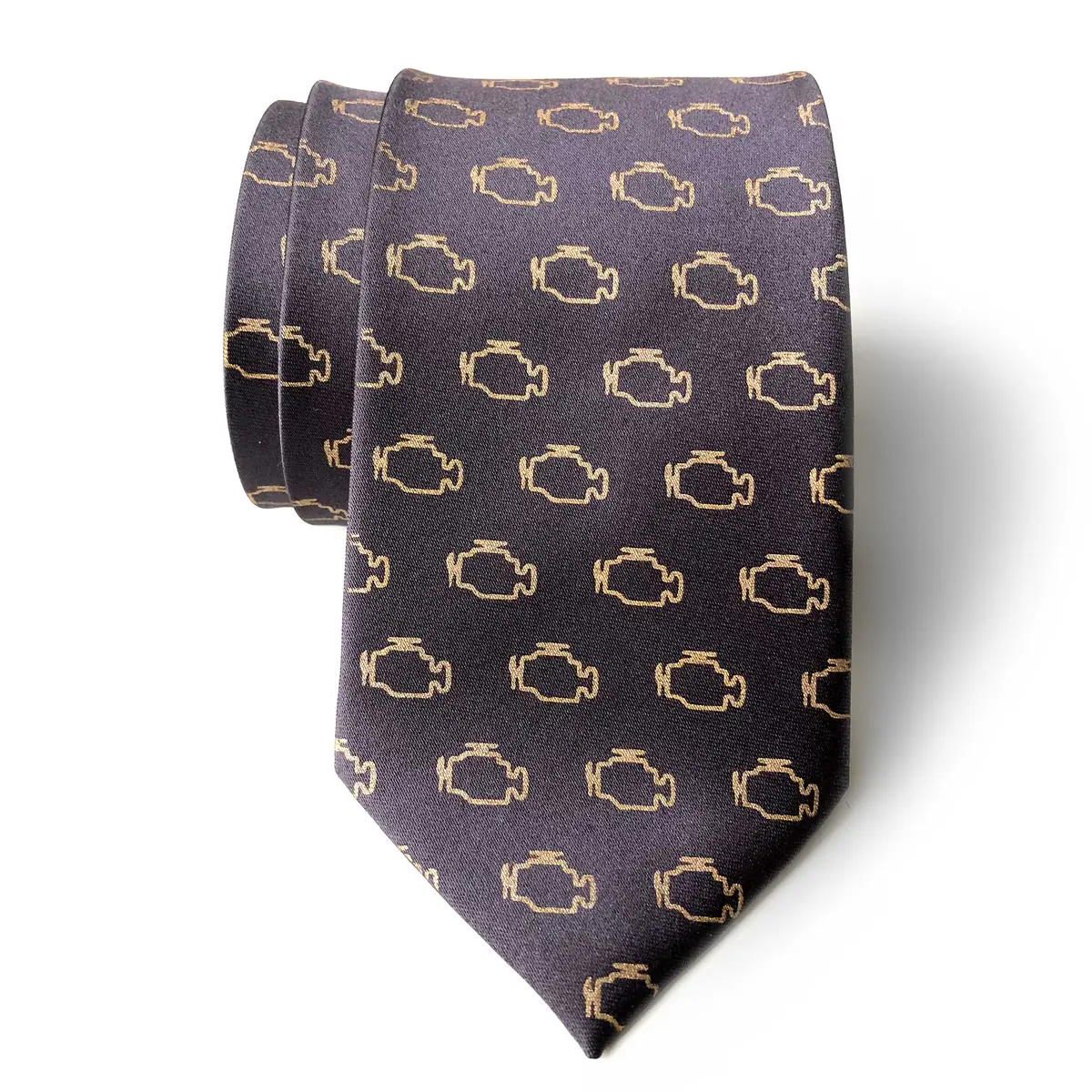 Check Engine Light Necktie, Malfunction Indicator Lamp Tie 7