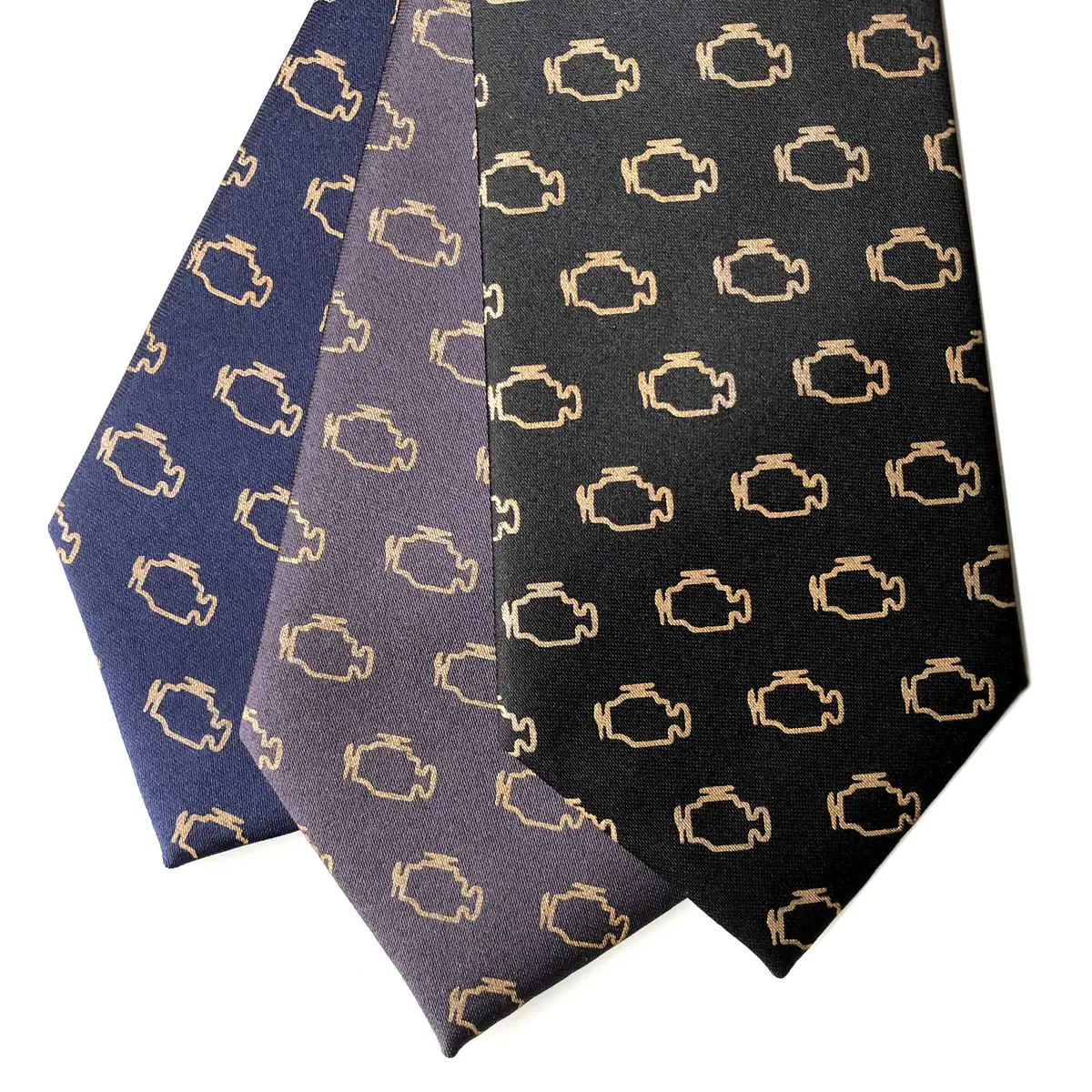 Check Engine Light Necktie, Malfunction Indicator Lamp Tie 1