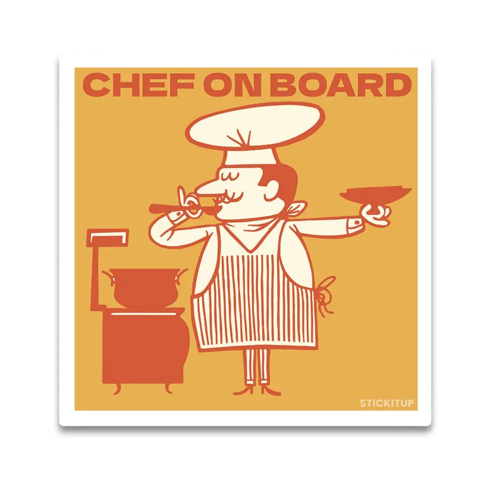 Chef Bumper Sticker 2