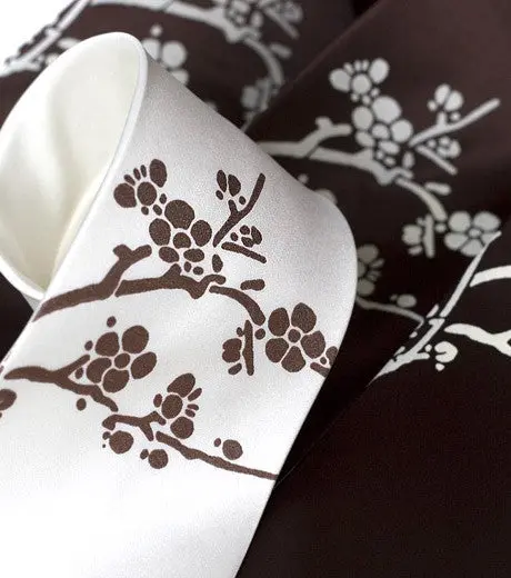 Cherry Blossom Silk Necktie 2