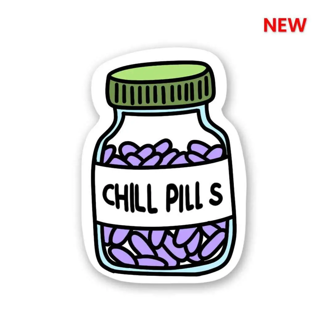 Chill Pill Sticker 1