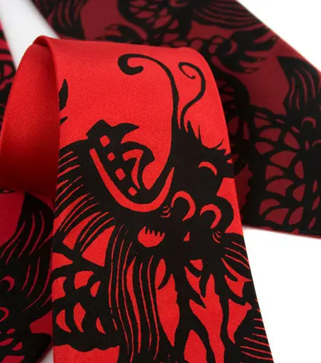 Chinese Dragon Necktie 1