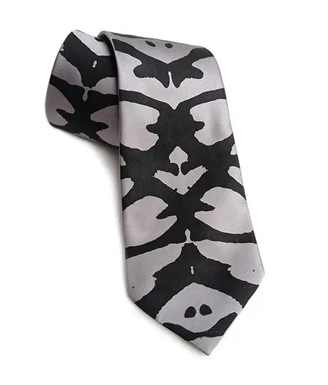 Chladni Sound Vibration Necktie, Microfiber Tie. 1