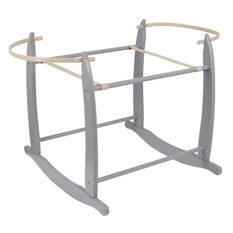 Clair De Lune Deluxe Rocking Moses Stand Grey 1
