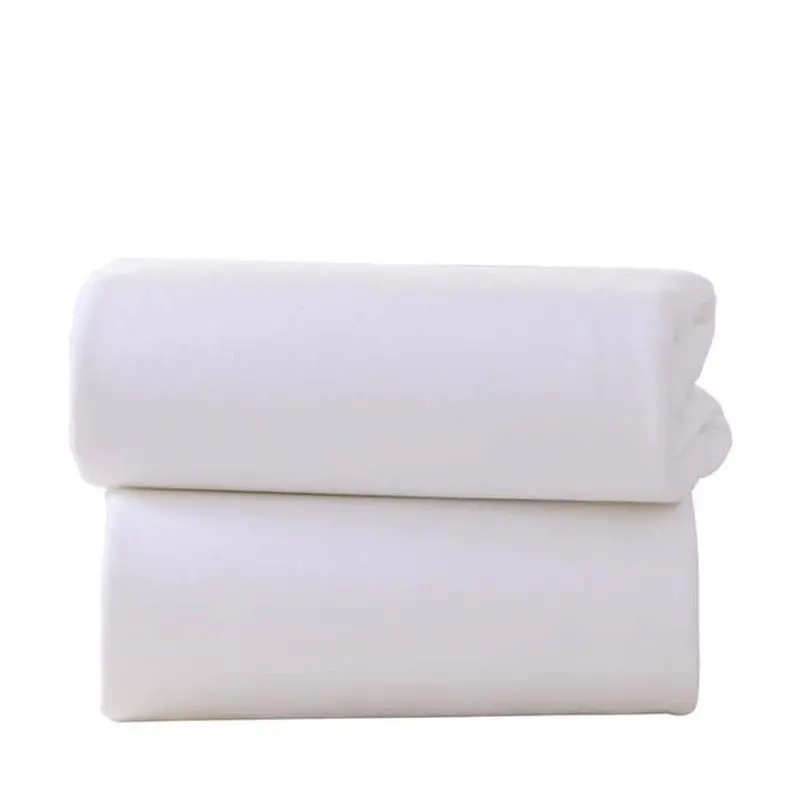 Clair De Lune Pram Fitted Sheet 2 Pack White 1