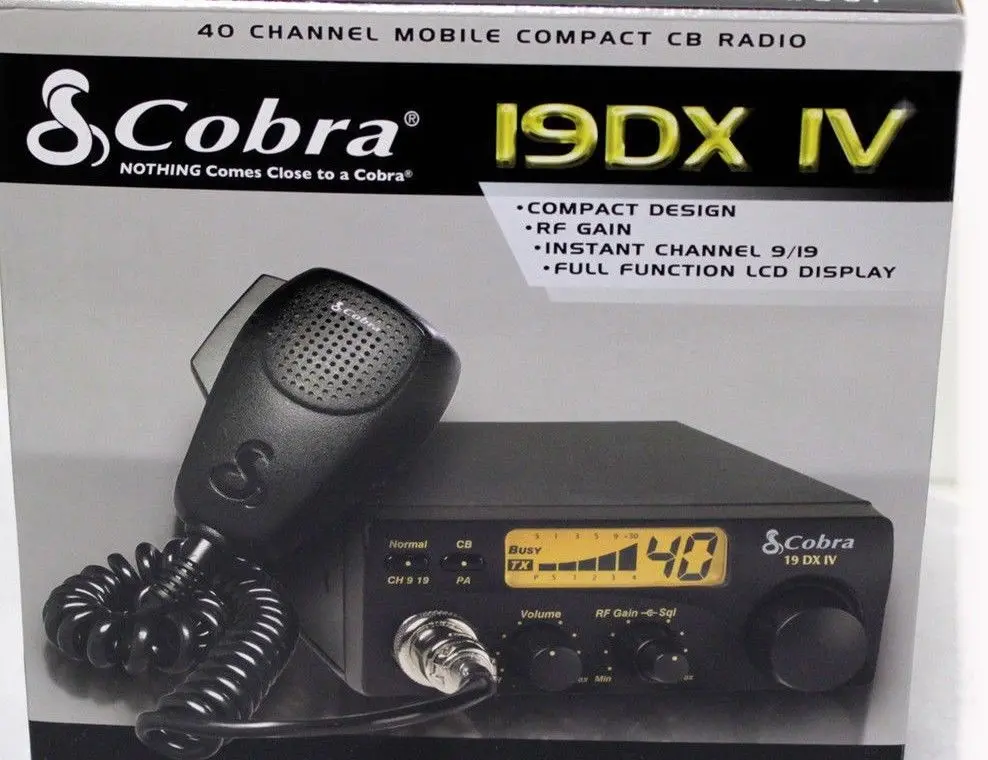 Cobra Cb Radio - Cobra 19Dx Iv Mobile 40 Channel Compact 1