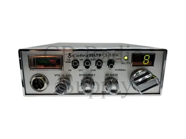 Cobra Cb Radio - Cobra 25 Ltd Classic 40 Channel Am Fm Cb Radio 1
