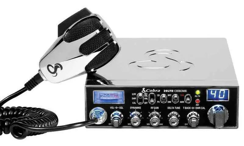Cb Radios | Cobra Cb Radio - Cobra 29 Ltd Chrome Professional Cb Radio With Am/Fm Cb Radio 1