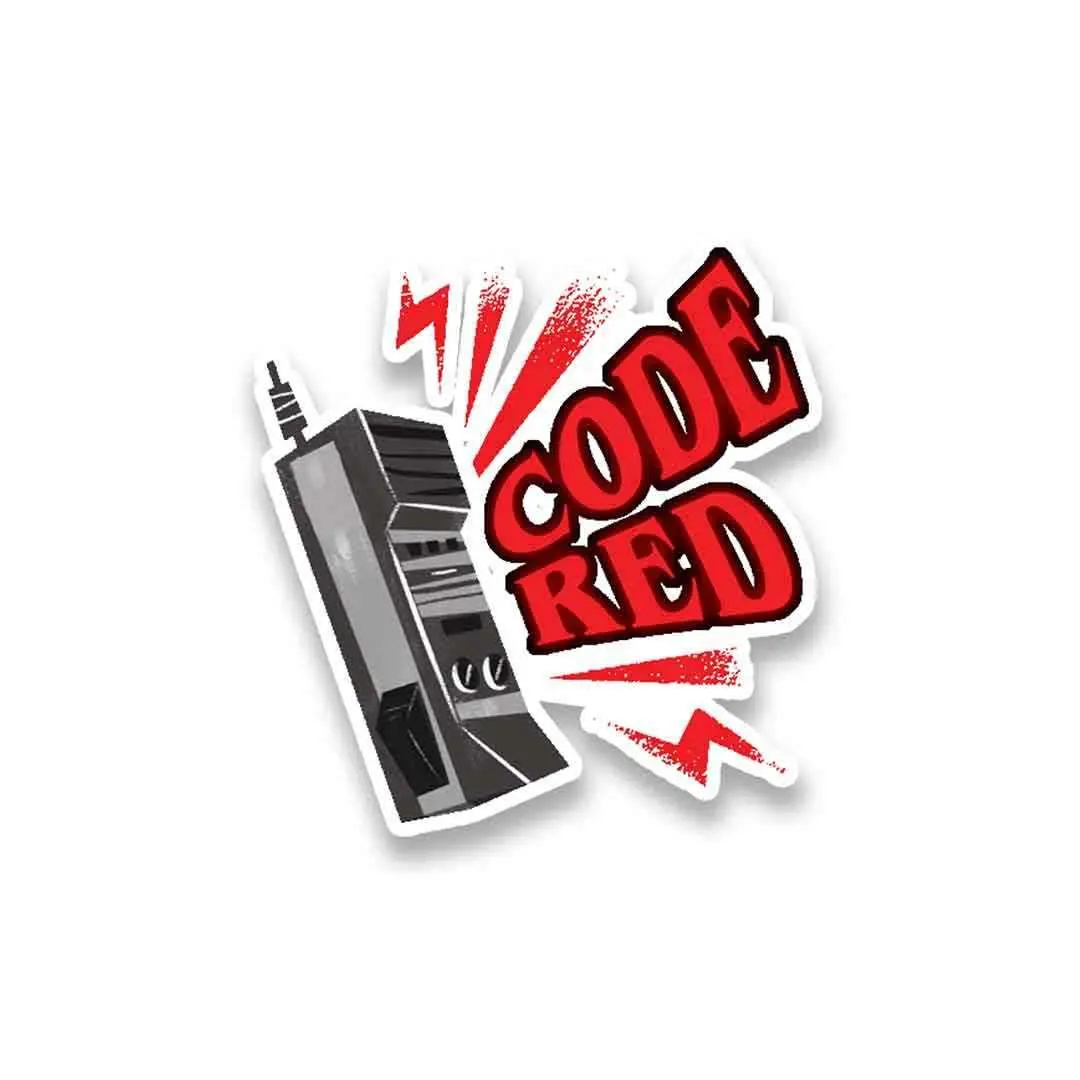 Code Red Sticker 2