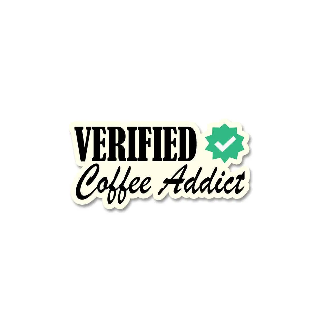 Coffee Addict Sticker 1