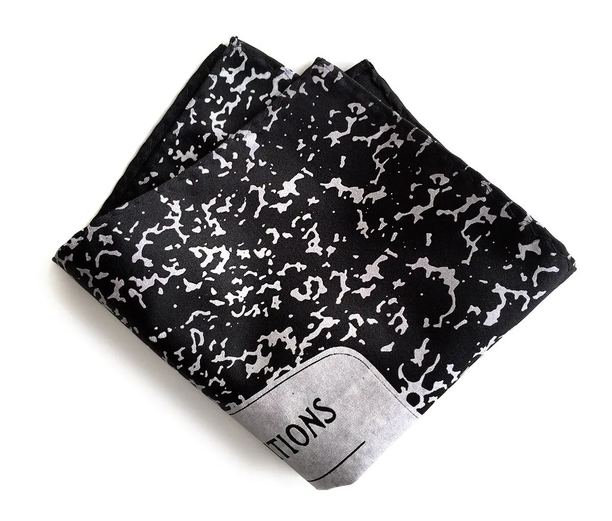 Composition Book Pocket Square 1